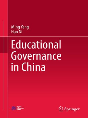 cover image of Educational Governance in China